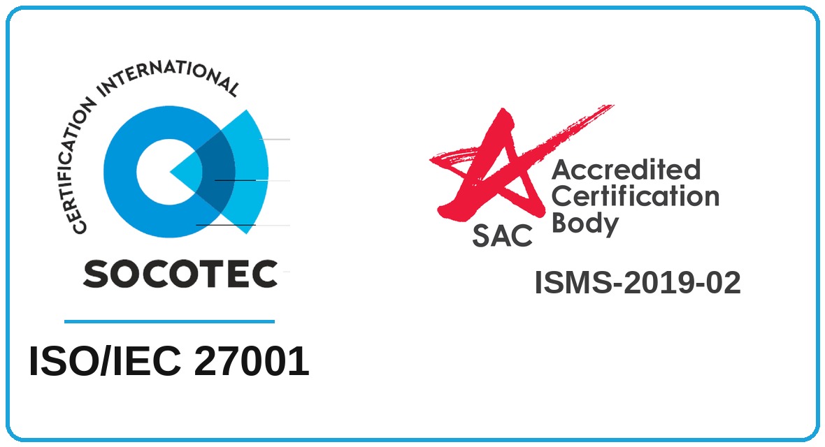 ISO 27001 Certified
